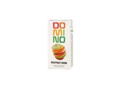 Įvairių vaisių sulčių gėrimas DOMINO, 2 l