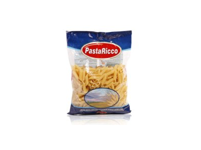Kietagrūdžiai makaronai PASTA RICCO, vamzdeliai, 400 g
