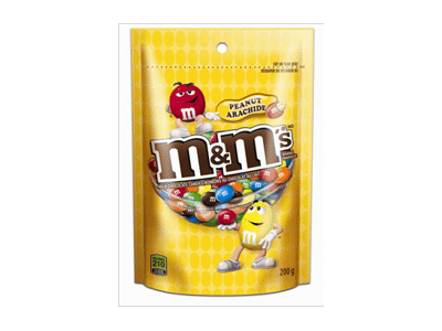 Dražė M&M'S PEANUT su žemės riešutais, 200 g