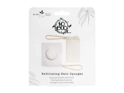SO ECO EXFOLIATING vonios kempinės (2 vnt.)