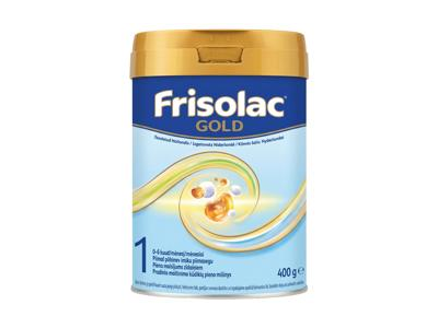 Pieno mišinys FRISOLAC Gold 1, 0-6mėn., 400 g
