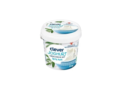 Graikiškas jogurtas CLEVER, 1 kg
