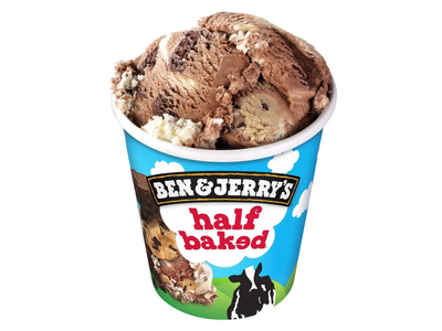 Ledai BEN & JERRY'S HALF BAKED, 465ml