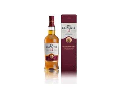 Viskis THE GLENLIVET 15 Y.O., dėžutėje, 700 ml