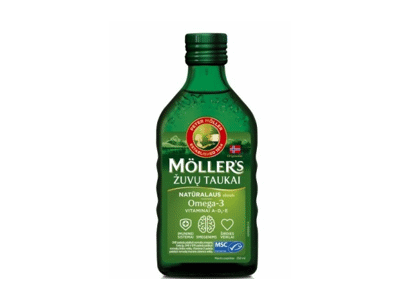 Maisto papildas MOLLER'S (žuvų taukai), 250 ml