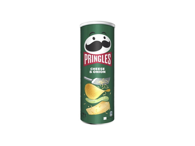 Bulvių traškučiai PRINGLES Cheese&Onion, 165 g