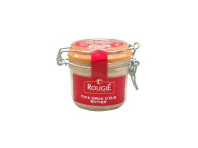 Žąsų kepenėlių paštetas ROUGIE, Whole foie gras, stiklainyje, 180 g