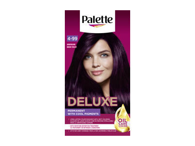 PALETTE DELUXE plaukų dažai 4-99 (880) baklažano
