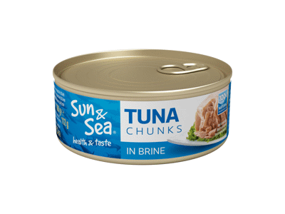 Tunų gabaliukai SUN&SEA savo sultyse, 160 g