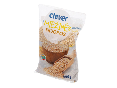 Miežinės kruopos CLEVER, 800 g