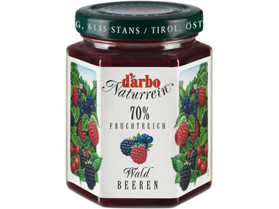Miško uogų užtepas D'ARBO, 70%, 200 g