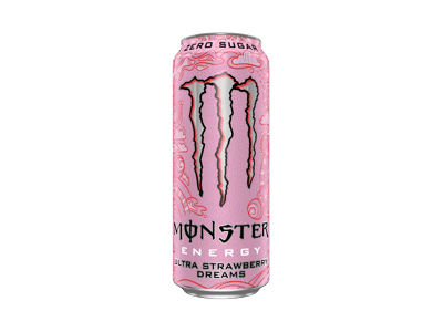 Energinis gėrimas MONSTER ULTRA STRAWBERRY, 500 ml
