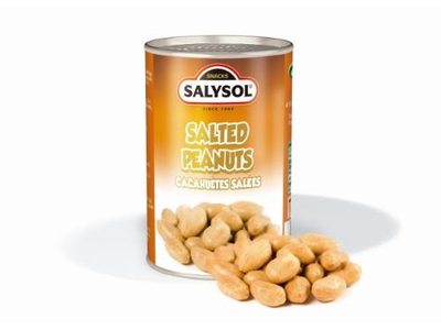 Skrudinti sūdyti žemės riešutai SALYSOL,150g