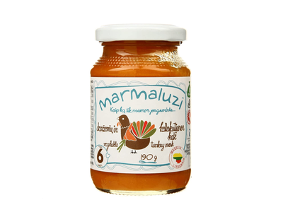 Daržovių ir kalakut. košė MARMALUZI, 190 g
