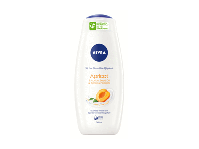 NIVEA Dušo želė CARE & APRICOT, 500 ml