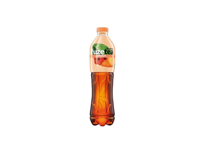 Negazuotas persikų skonio gaivusis arbatos gėrimas FUZETEA, 1,5 l