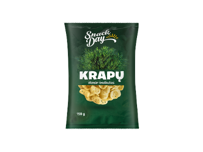 Snack Day Krapų skonio traškučiai