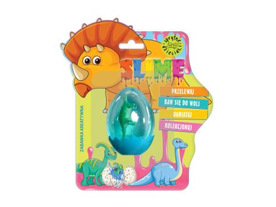 SLIME DINO - BIRTH OF DINO kūrybinis vaikų žaislas, 80 g