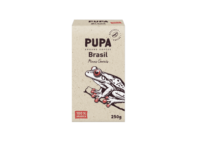 Malta rūšinė kava PUPA BRASIL MINAS GERAIS, 250 g