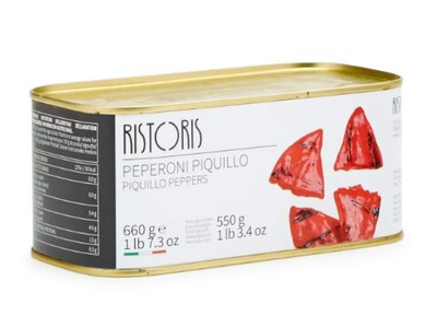 Marinuotos paprikos Piquillo RISTORIS, keptos grilyje,  660g/550g
