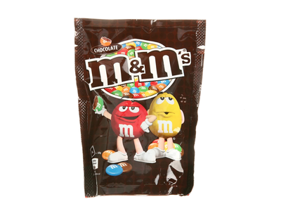 Pieninis šokoladas M&M'S trašk. glajuje, 200g