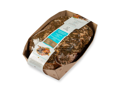 Šaldytas marinuotas ančiukas, įdarytas obuoliais, ~2,2 kg