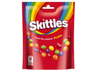 Vaisių skonio saldainiai Skittles Fruit, 152g