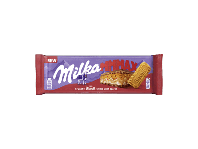 Pieninis šokoladas Biscoff MILKA, 275 g