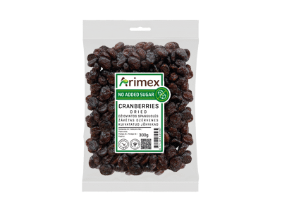 Džiovintos spanguolės ARIMEX, 300 g