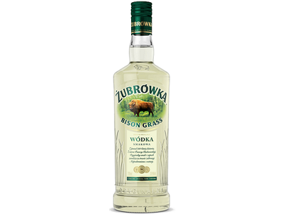Aromatizuota degtinė Zubrowka Bison Grass 37,5% 0.7l