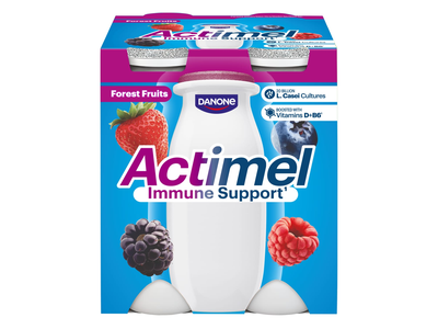 Jogurtas miško uogų ACTIMEL, 4x100 g