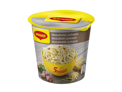 Gr.par.makaronai su grietinėlės ir rūkyt. kiaulienos pad., 50 g