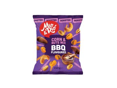BBQ skonio riešutų ir kukurūzų mišinys MIO&RIOg, 150 g