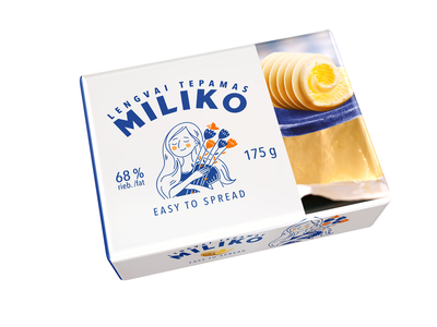 Tepus riebalų mišinys MILIKO, 68%, 175 g