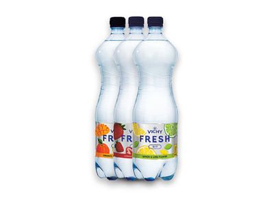 Negazuotas gėrimas VICHY FRESH (3 rūšių), 1,5 l