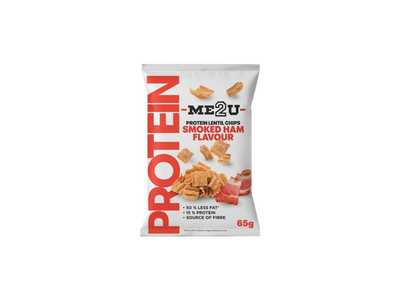 ME2U Protein Lentil Chips Smoked Ham Lęšių traškučiai 65 g