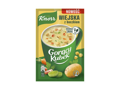 Tirpi sriuba KNORR, šoninės skonio, 21 g