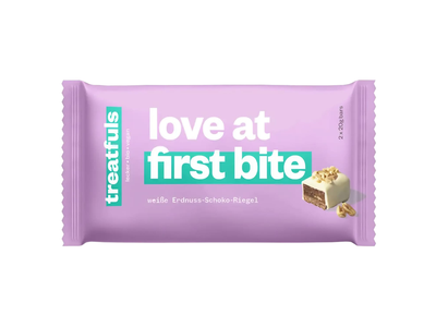 Ekol. batonėlis FIRST BITE TREATFULS, 2x20 g