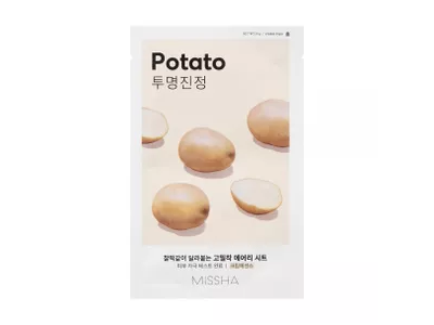 MISSHA veido kaukė su bulvėmis AIRY FIT POTATO SHEET MASK, 1 vnt.