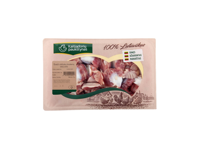 Viščiukų broilerių širdys K. PAUKŠTYNAS, 400g