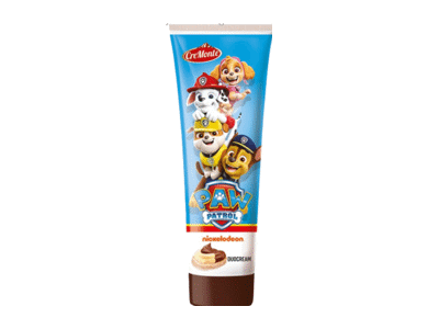 Šokoladinis kremas tūbelėje DUO PAW PATROL, 350 g