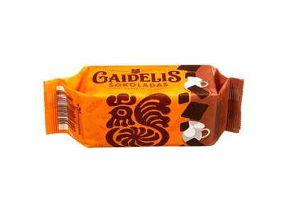 Sausainiai GAIDELIS ŠOKOLADAS, 160 g