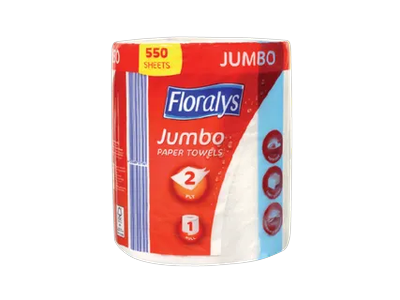 FLORALYS Popieriniai rankšluosčiai Jumbo XXL