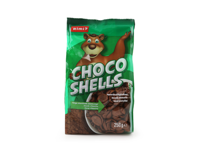Sausi pusryčiai RIMI CHOCO SHELLS, 250 g