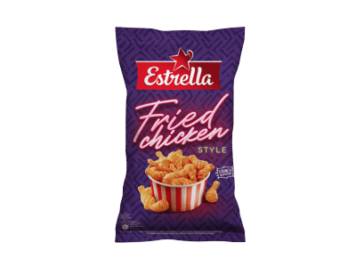 Traškus bulvių užkandis ESTRELLA, vištienos skonio, 110 g