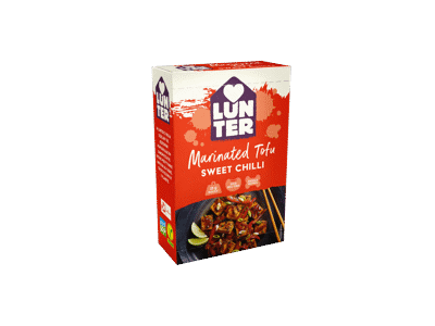 Sojų varškė su aitriosiomis paprikomis LUNTER, 180 g