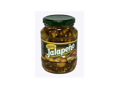 Aitriųjų paprikų griežinėliai JALAPENO ANIRA, 350/190 g