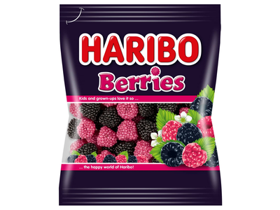 Želė saldainiai HARIBO (uogos), 100g