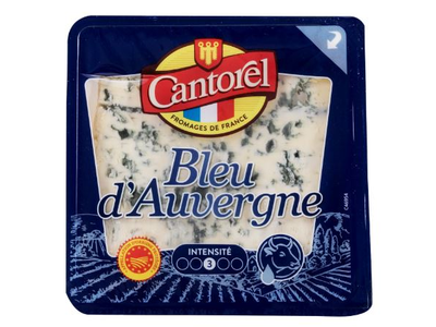 Mėlynojo pelėsio sūris BLEU D'AUVERGNE, 50%, SKVN, 125 g