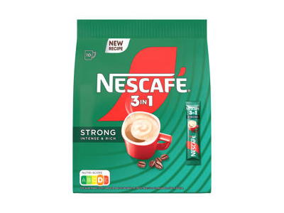 Tirpiosios kavos gėrimas NESCAFE 3IN1 STRONG, 140 g